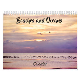 Calendario fotográfico de playas y océanos