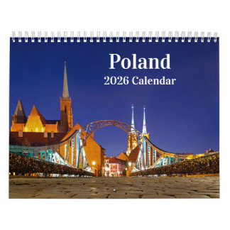 Calendario fotográfico de Polonia 2026