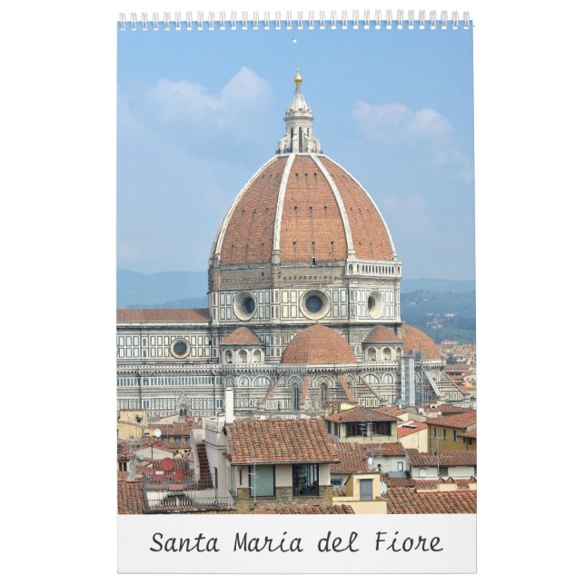 Calendario fotográfico de Santa María del Fiore de (Tapa)
