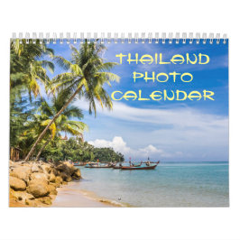 Calendario fotográfico de Tailandia