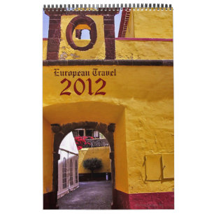Calendario fotográfico de viajes de Europa