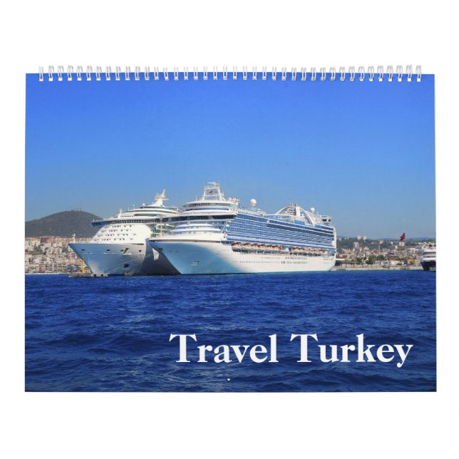 Calendario fotográfico de viajes Turquía de 12 mes (Tapa)