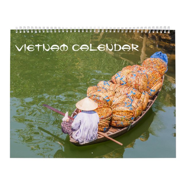 Calendario fotográfico de Vietnam (Tapa)
