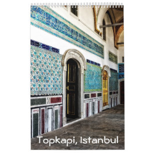 Calendario fotográfico del palacio Topkapi de 12 m