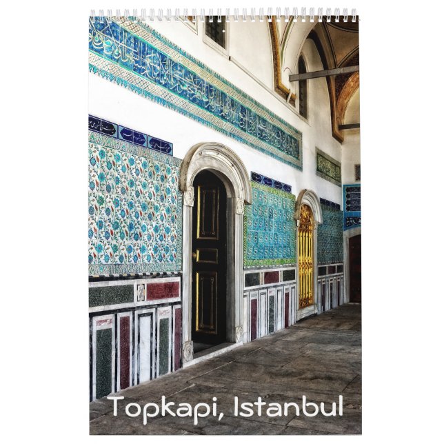 Calendario fotográfico del palacio Topkapi de 12 m (Tapa)