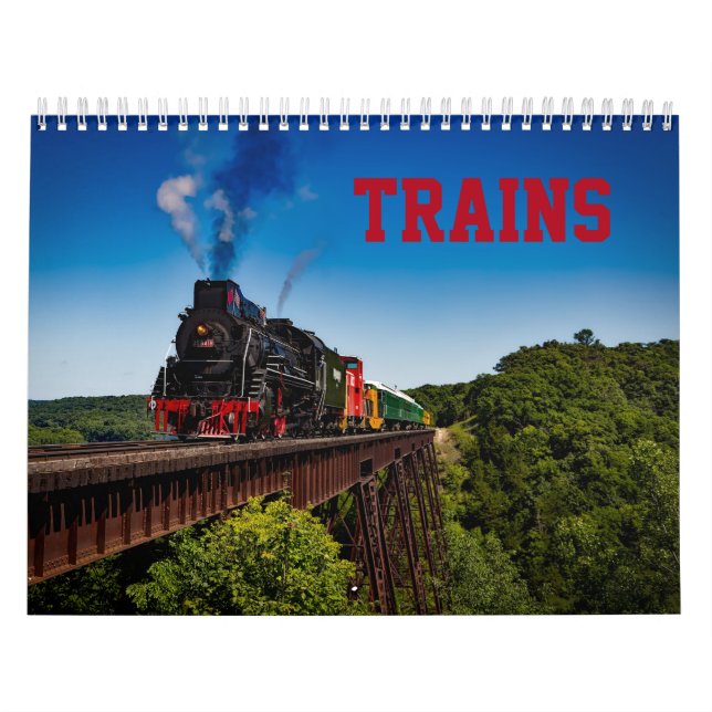 Calendario fotográfico del tren (Tapa)