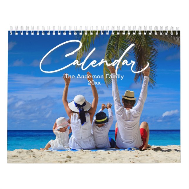 Calendario fotográfico familiar, calendario Person (Tapa)