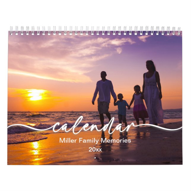Calendario fotográfico familiar, calendario Person (Tapa)