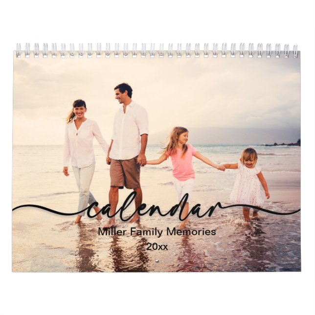 Calendario fotográfico familiar, calendario Person (Tapa)