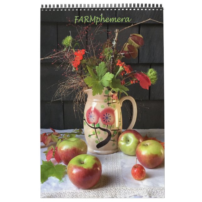 Calendario fotográfico ORIGINAL de FARMphemera (Tapa)