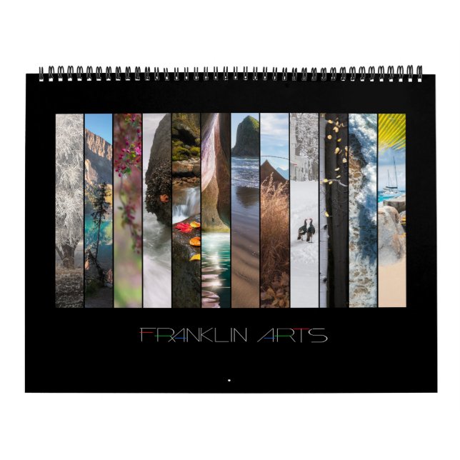 Calendario fotográfico paisajístico (Tapa)