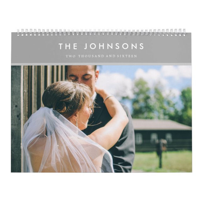 Calendario fotográfico Personalizado 2016 (Tapa)