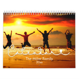 Calendario fotográfico personalizado, Calendario e