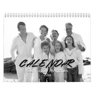 Calendario fotográfico personalizado, Calendario e