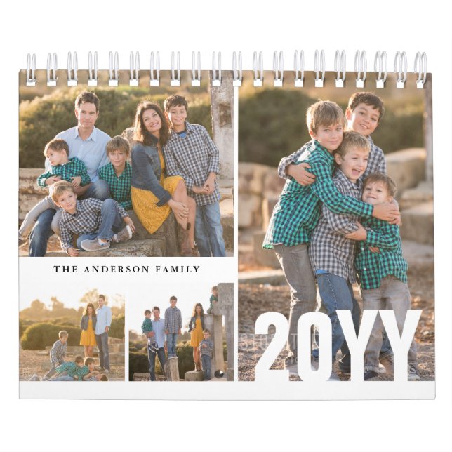 Calendario fotográfico Personalizado de 2021 Moder (Tapa)