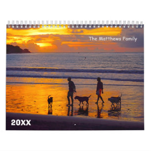 Calendario fotográfico personalizado   Texto de añ