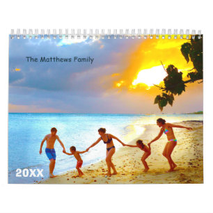 Calendario fotográfico personalizado   Texto de añ