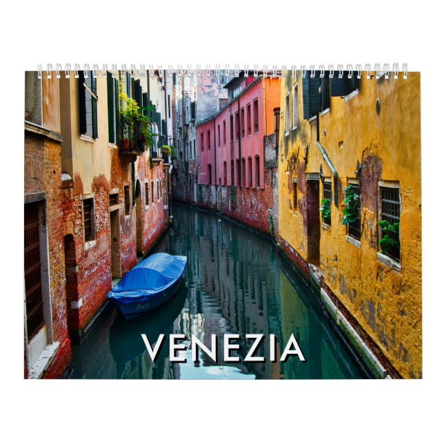 Calendario fotográfico venezolano de Venecia (Tapa)