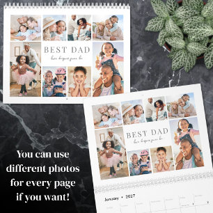 Calendario Fotomontaje personalizado para Papá