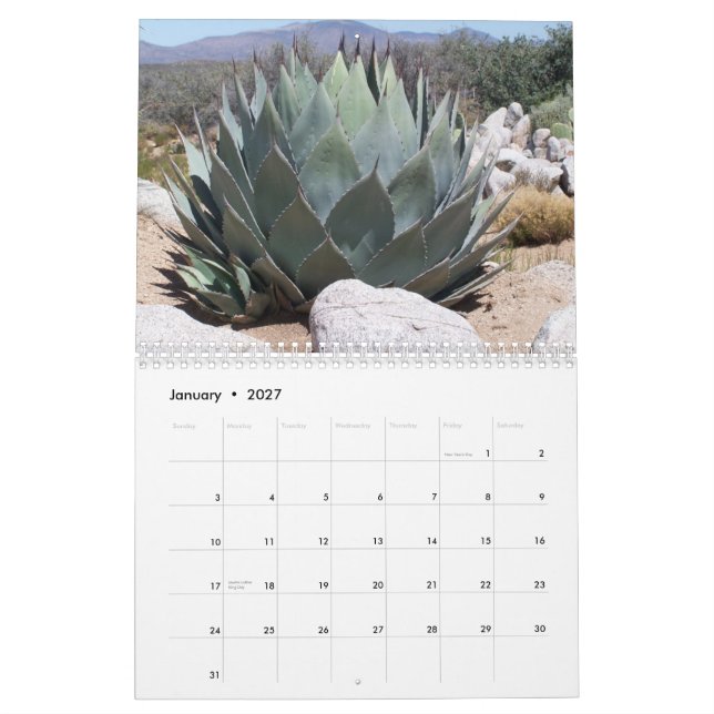Calendario Fotos (Jan 2027)