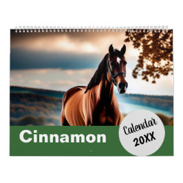 Calendario Fotos de caballos personalizadas año crear uno pro