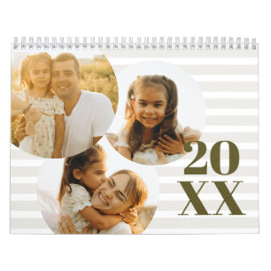 Calendario Fotos de Familia Modernas  