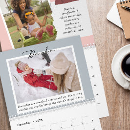 Calendario Fotos de la familia de citas de personalizados Col