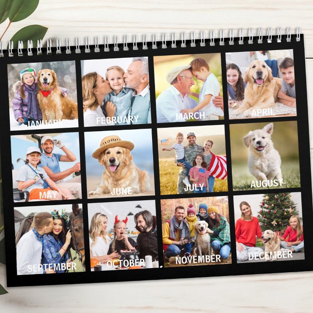 Calendario Fotos de la familia de personalizados modernas cre (Subido por el creador)
