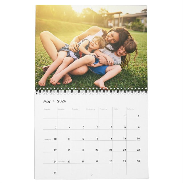 Calendario Fotos de la familia Plage Campbell Tartan (May 2026)