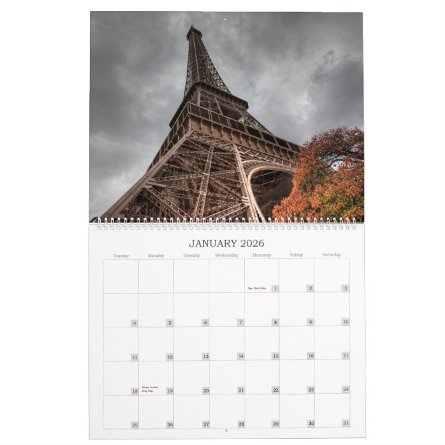 Calendario Fotos del viaje (Jan 2026)