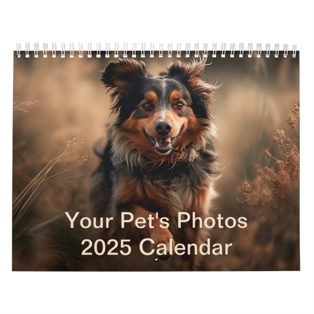 Calendario Fotos Mascotas personalizadas de personalizado 2 p (Tapa)