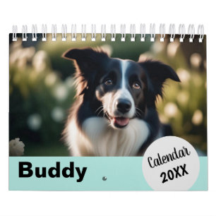 Calendario Fotos Personalizadas de Perros Crear su Propio Año