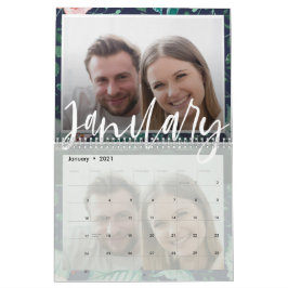 Calendario Fotos personalizadas personalizadas de varias fami