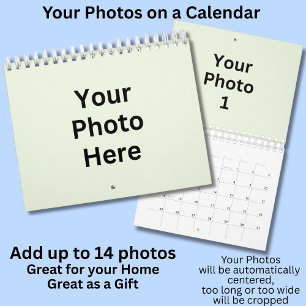 Calendario Fotos Propias 12 Meses