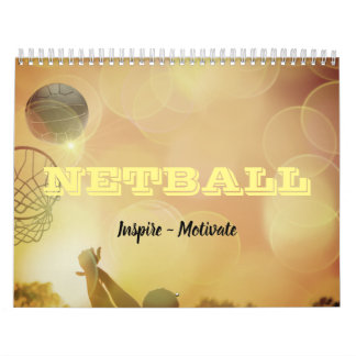 Calendario Fotos y Citas Inspiradoras Netball