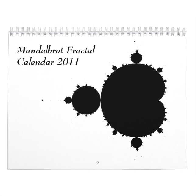 Calendario fractal de Mandelbrot 2011 (Tapa)