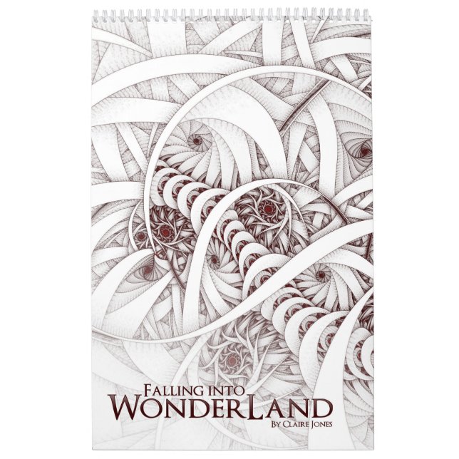 Calendario Fractal espiral "descendente" (Tapa)
