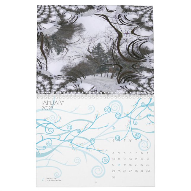Calendario Fractal Tiempo Tiempo (Jan 2027)