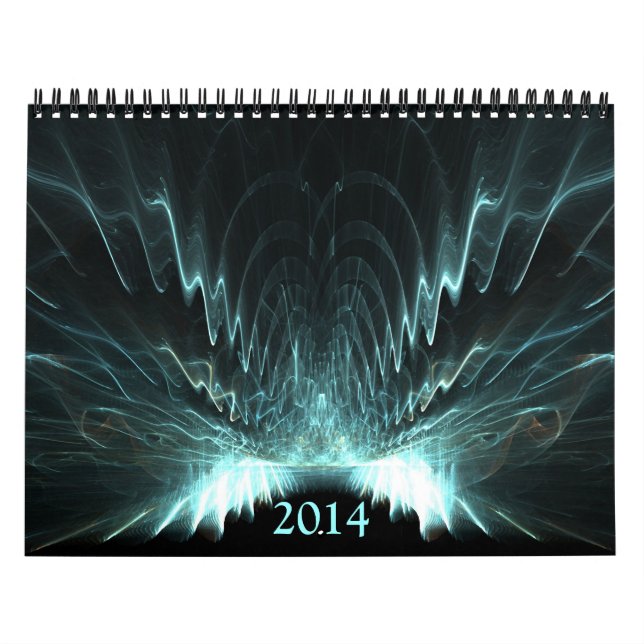 Calendario Fractales simétricos 2014 (Tapa)