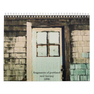 Calendario fragmentos de Portland