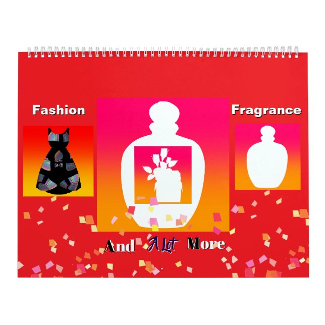 Calendario Fragrancia De Moda Y Mucho Más (Tapa)