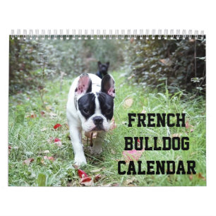 Calendario francés de Bulldoges añada tus fotos