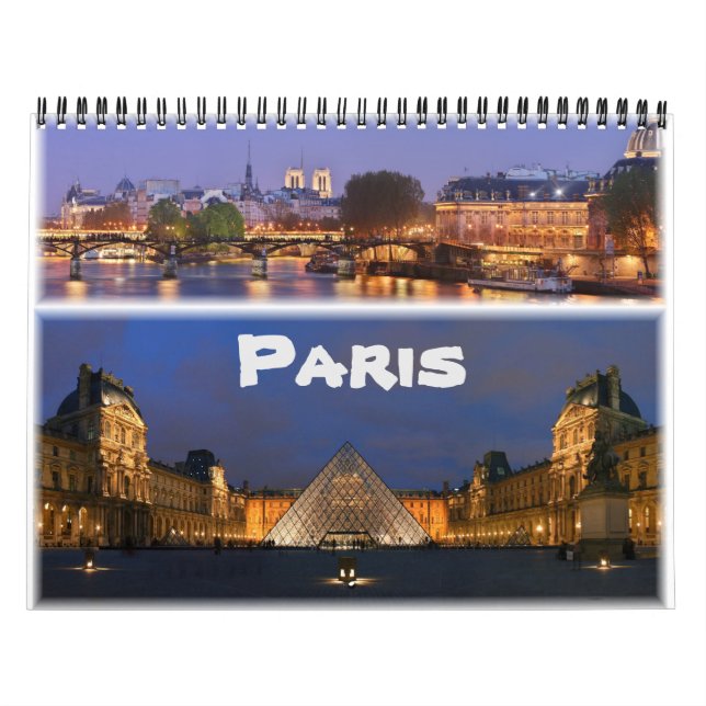 Calendario Francia - PARÍS (Tapa)
