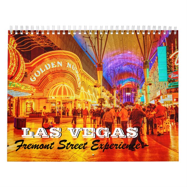 Calendario Fremont Street Experience Las Vegas (Tapa)