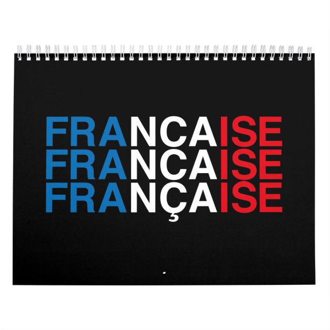 Calendario FRENCH Flag (Tapa)