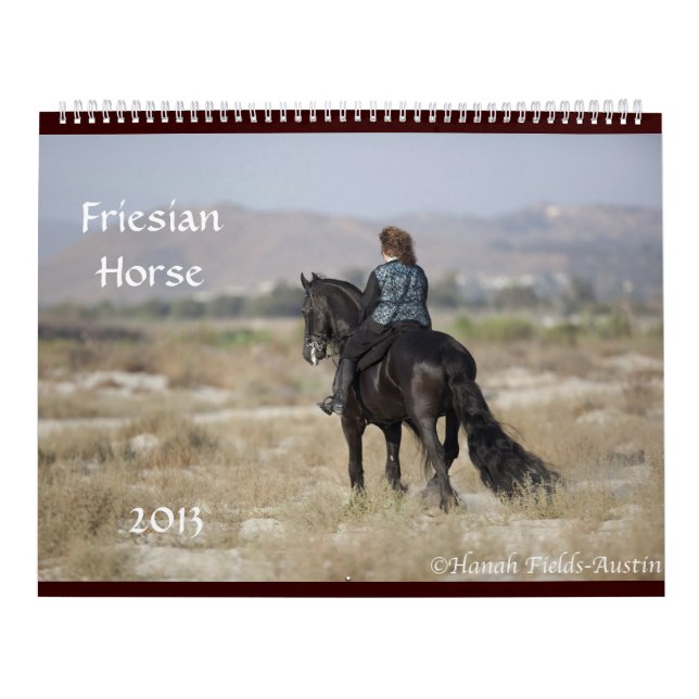 Calendario frisio 2013 del caballo colosal (Tapa)