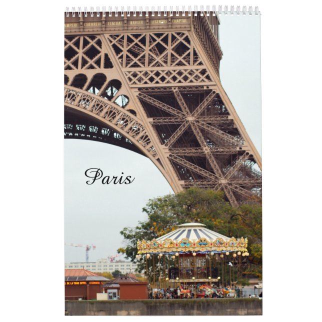 Calendario From Paris With Love Calendar (Tapa)