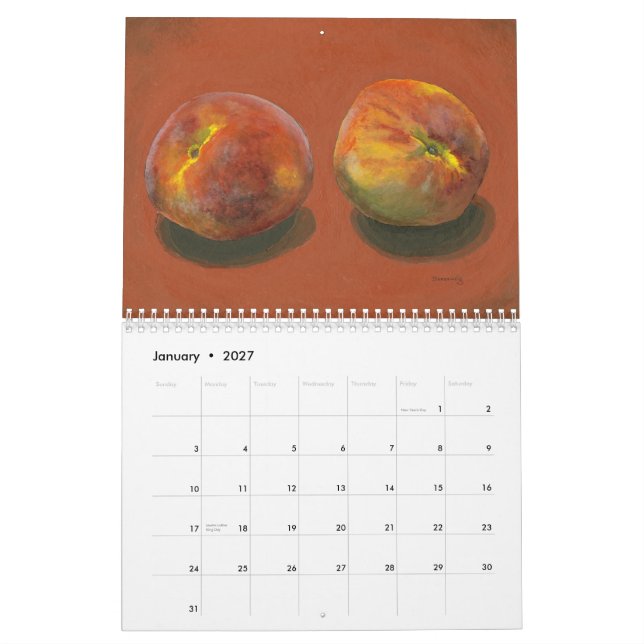 Calendario Fruta y Veggies (Jan 2027)