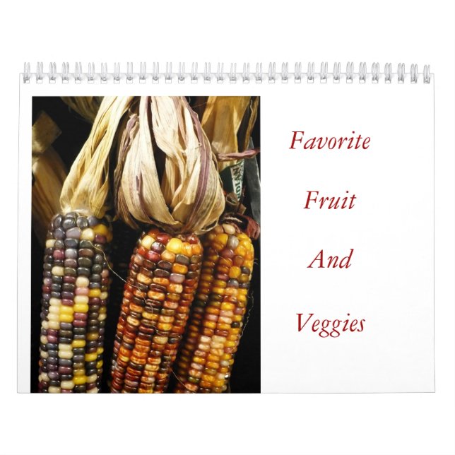 Calendario Fruta y Veggies preferidos (Tapa)