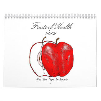 Calendario Frutas de la salud (extremidades sanas incluidas)